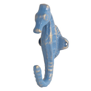Amine Inglis Cast Iron Sea Horse Figurine