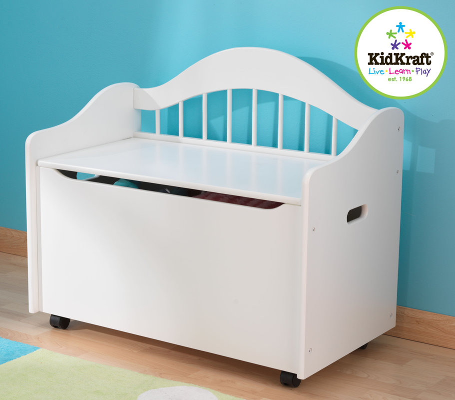 KidKraft Personalized Limited Edition Toy Box in White & Reviews Wayfair