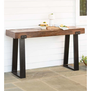 Patio Outdoor Console Table Wayfair Richland Outdoor Console Table