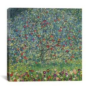 'Apfelbaum (Apple Tree)' by Gustav Klimt Painting Print on Canvas