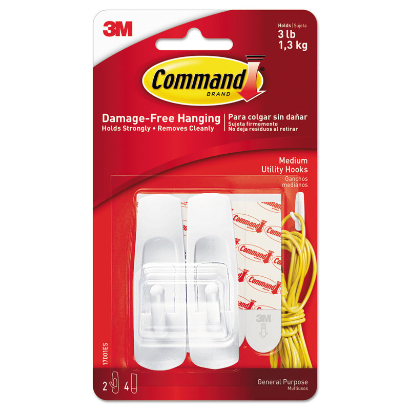 3M Scotch Command Removable Utility Hooks & Reviews Wayfair