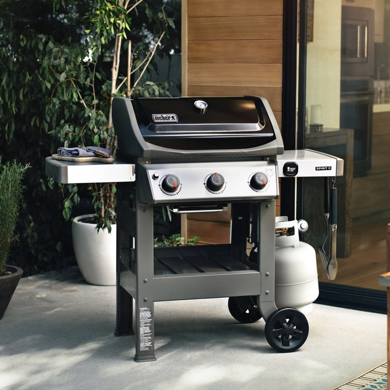 Weber Spirit II E-310 3-Burner Propane Gas Grill & Reviews | Wayfair