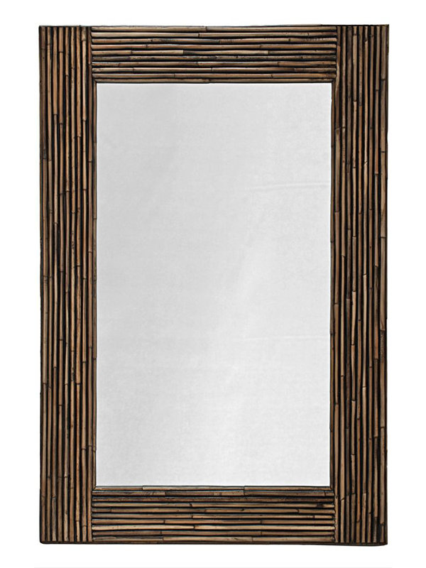 Kouboo Rattan Wall Mirror & Reviews Wayfair