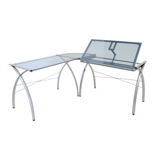 Drafting Table Floating L Shaped Desks You Ll Love Wayfair