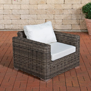 Sessel Burtnieks mit Kissen von Home & Haus