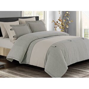 Chidley 3 Piece Duvet Cover Set