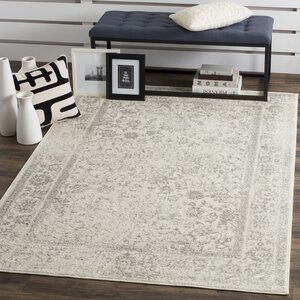 Reynolds Ivory/Silver Area Rug