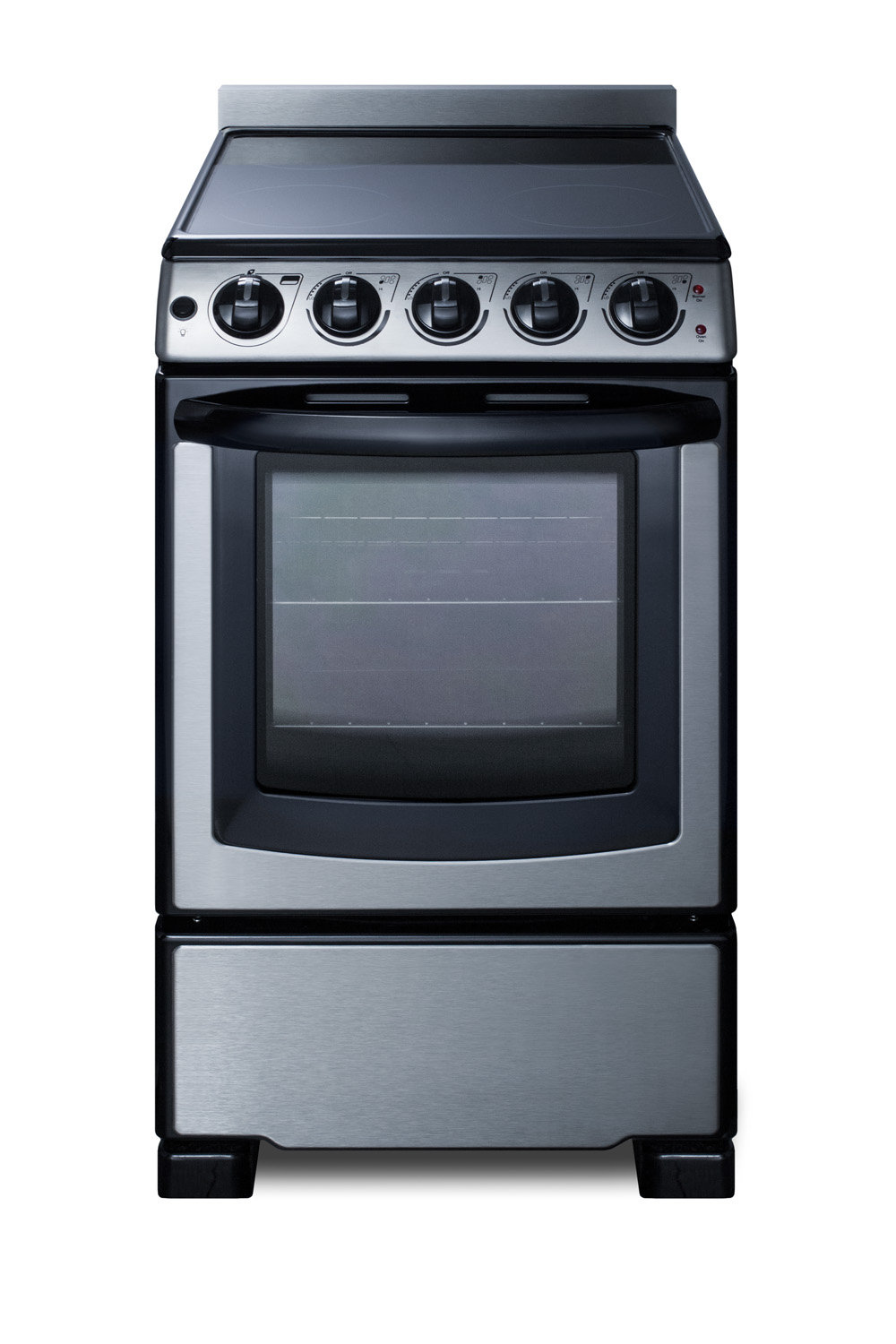 Slide In Look Smooth Top 20 2 3 Cu Ft Free Standing Electric Range
