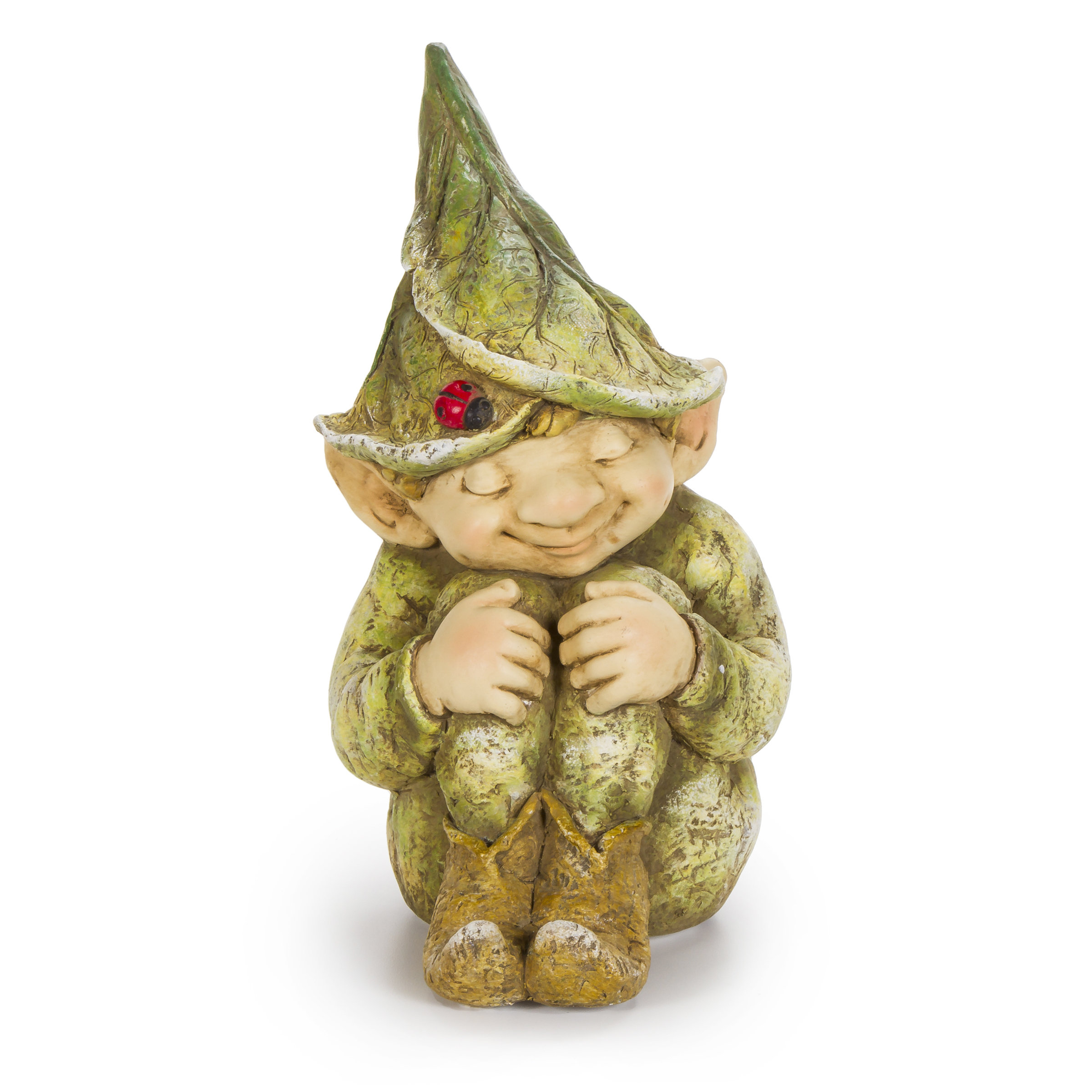 Mcmullin Sitting Garden Gnome Statue Mcmullin Sitting Garden Gnome Statue