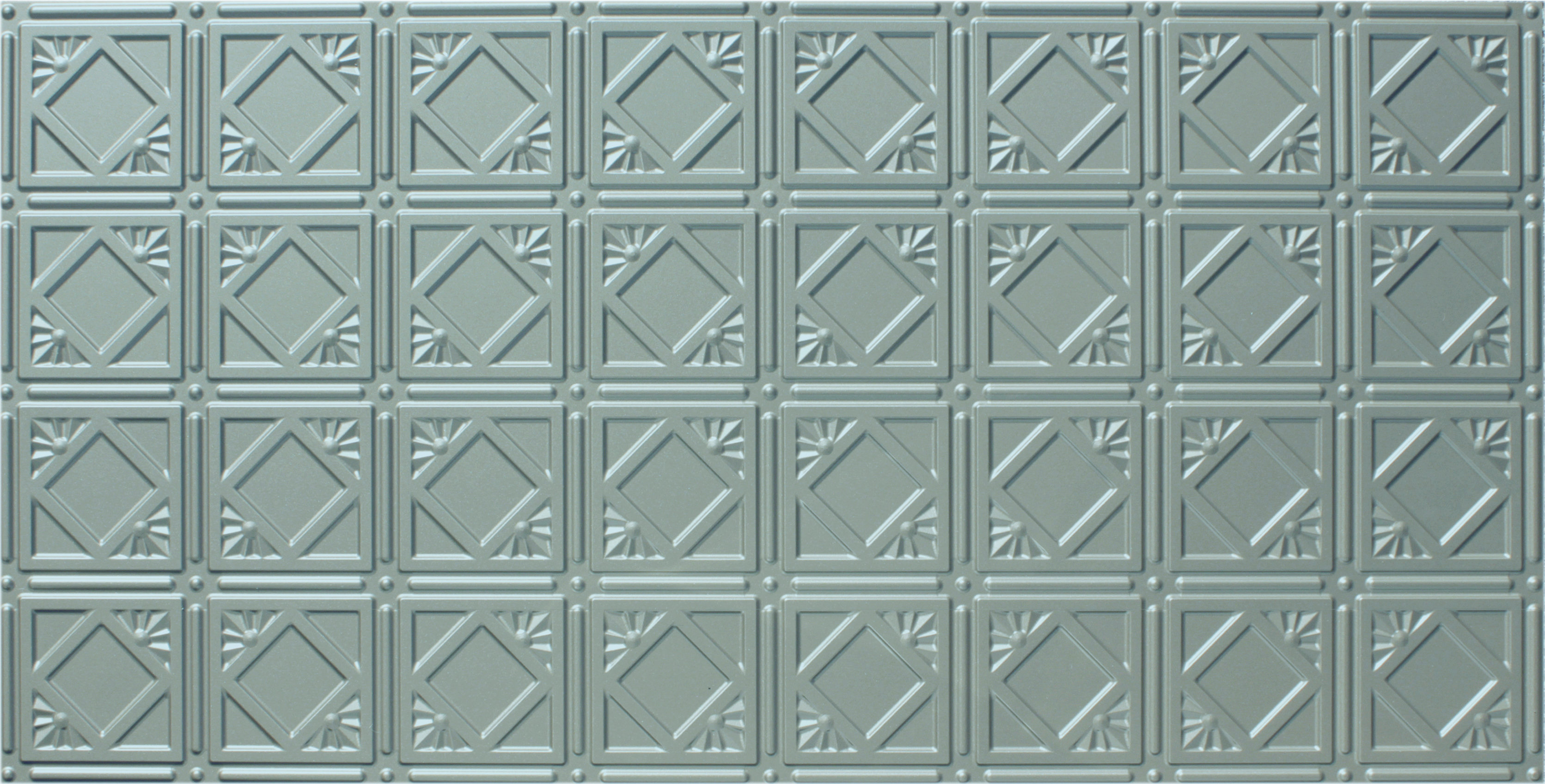 Global Specialty Products Glue Up Diamond 2 x 4 Tin Ceiling Tile