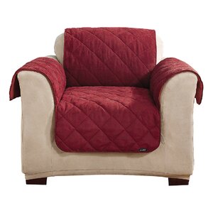 Soft Suede Armchair Slipcover
