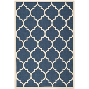 Outdoor Rugs Carpets Mats You Ll Love Wayfair Co Uk Monaco Navy Beige Indoor Outdoor Area Rug