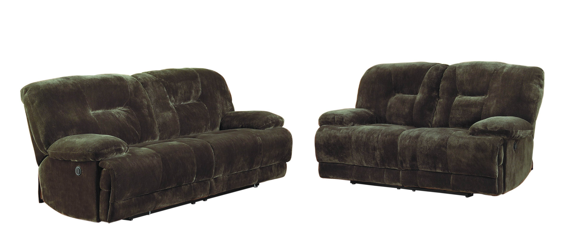 Woodhaven Hill Geoffrey Double Reclining Loveseat & Reviews Wayfair