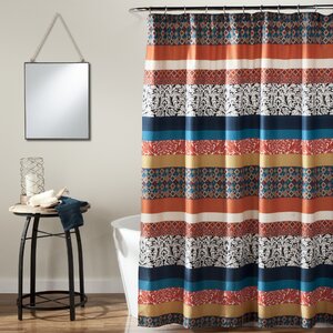 Todrick Polyester Shower Curtain