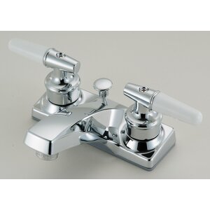 Lavatory Centerset Faucet Double Handle