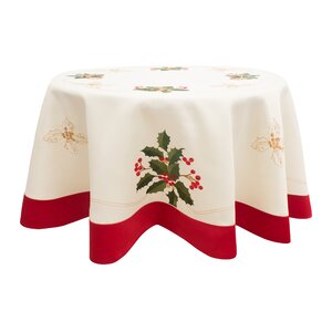 Holiday Holly Berries Tablecloth