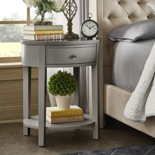 Grey End Side Tables You Ll Love Wayfair Canterbury End Table With Storage