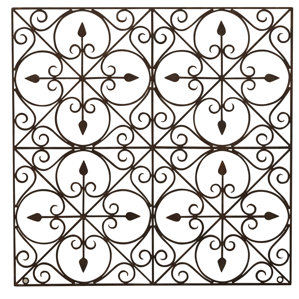 Black Wrought Iron Wall Decor wrought iron art decor | wayfair Black Wrought Iron Wall Decor wrought iron art decor | wayfair