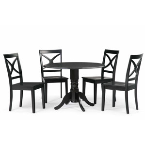 Chesterton 5 Piece Drop Leaf Dining Set by Alcot..
