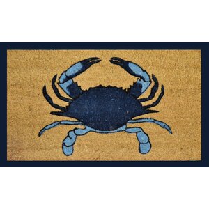 Single Blue Crab Doormat