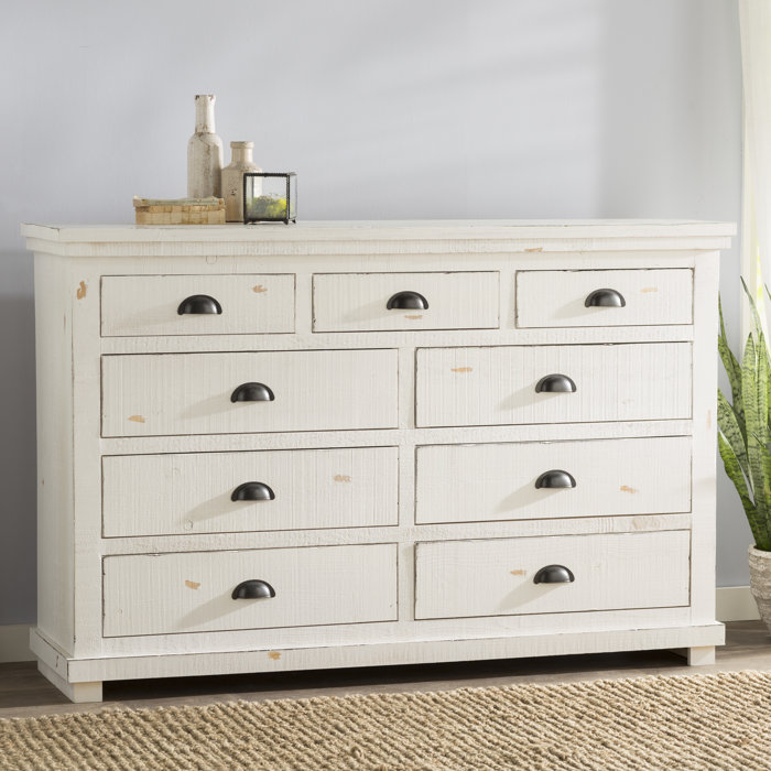 Lark Manor Castagnier 9 Drawer Dresser Reviews Wayfair Ca Castagnier 9 Drawer Dresser