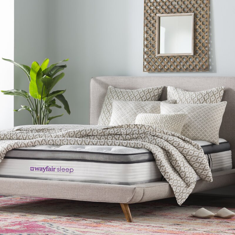 wayfair sleep™ wayfair sleep 10.5" firm hybrid mattress & reviews