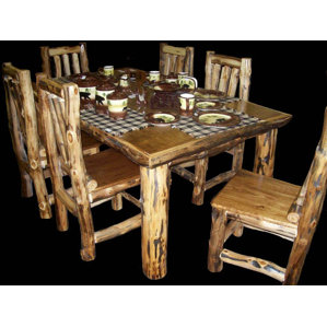 Aspen Solid Wood Dining Chair by Utah Mountain