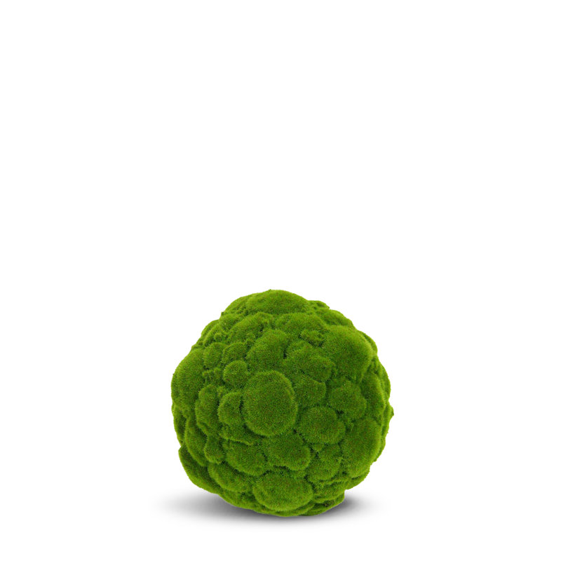 Charlton Home Artificial Moss Ball Round Topiary Wayfair