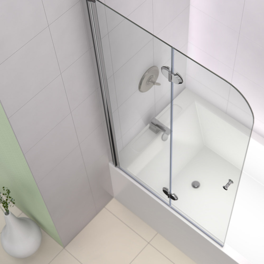 DreamLine Aqua Fold 36" x 58" Folding Tub Door & Reviews Wayfair