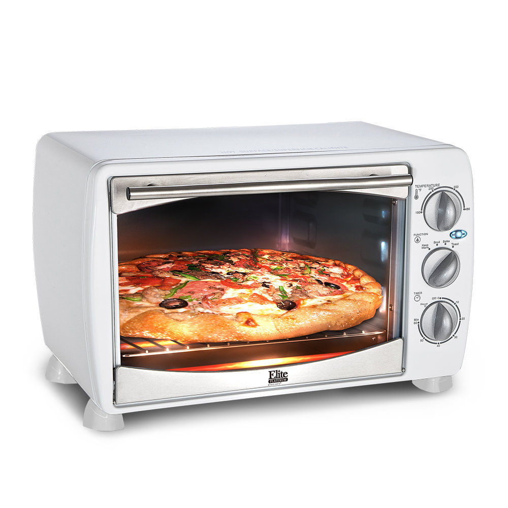 Elite by MaxiMatic Gourmet 6 Slice Oven Broiler Toaster & Reviews