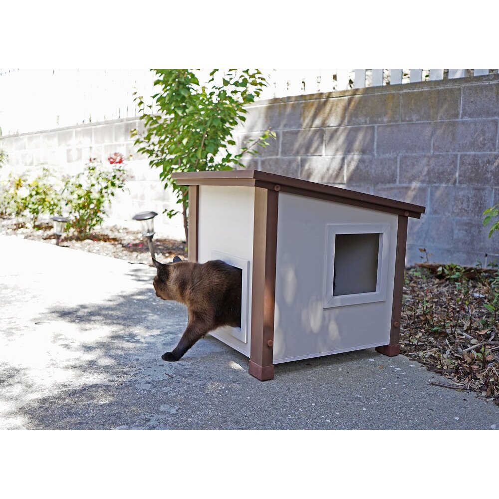 New Age Pet ecoFLEX Cat House & Reviews | Wayfair