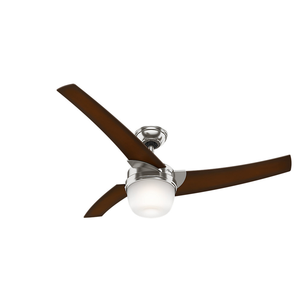 Hunter Fan Eurus 54 Inch Single Light 3 Blade Ceiling Eurus 54 Inch Single Light 3 Blade Ceiling Fan