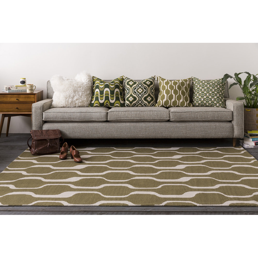 Artistic Weavers Joan Tilden Olive Green Area Rug & Reviews Wayfair