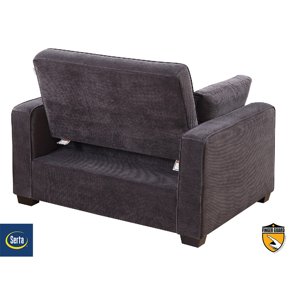 Serta Futons Serta Anderson Twin Convertible Chair & Reviews Wayfair