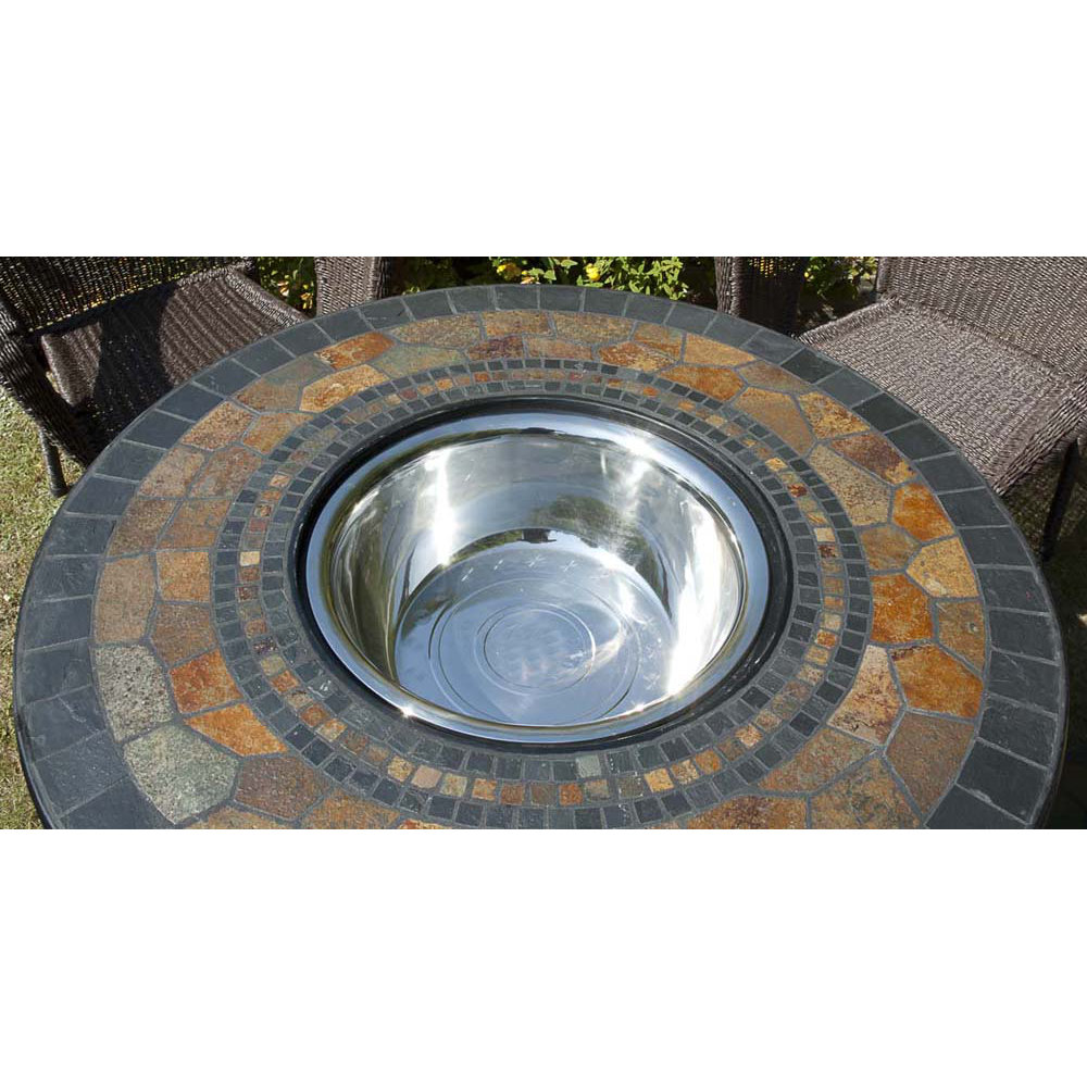 Europa Leisure Durango Stone Charcoal Fire Pit Table & Reviews Wayfair.co.uk