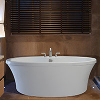 Reliance Whirlpools Center Drain Freestanding 66 X 36 75 Soaking