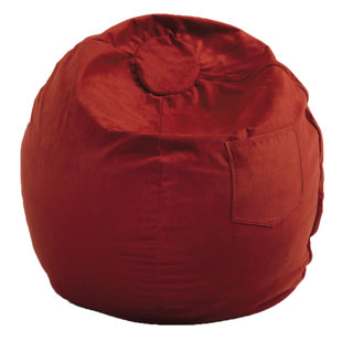 Red Bean Bag Chairs You Ll Love Wayfair Quickview
