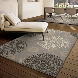 Alder Silver Area Rug