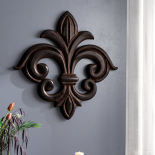 Fleur De Lis Metal Wall Art Wayfair Wood Fleur De Lis Wall Decor