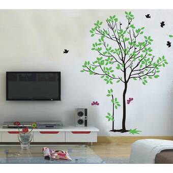 Pop Decors PT-0025-Va Beautiful Wall Decal Lovely Tree