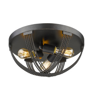 Branscome 3-Light Flush Mount