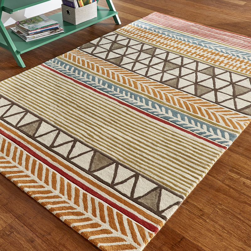 Ivy Bronx Julienne Hand Tufted Burnt Orange Area Rug Reviews Wayfair Julienne Hand Tufted Burnt Orange Area Rug