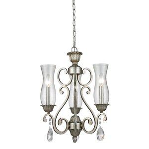 Melina 3-Light Candle-Style Chandelier