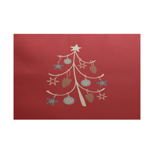 Huong Red Indoor/Outdoor Area Rug