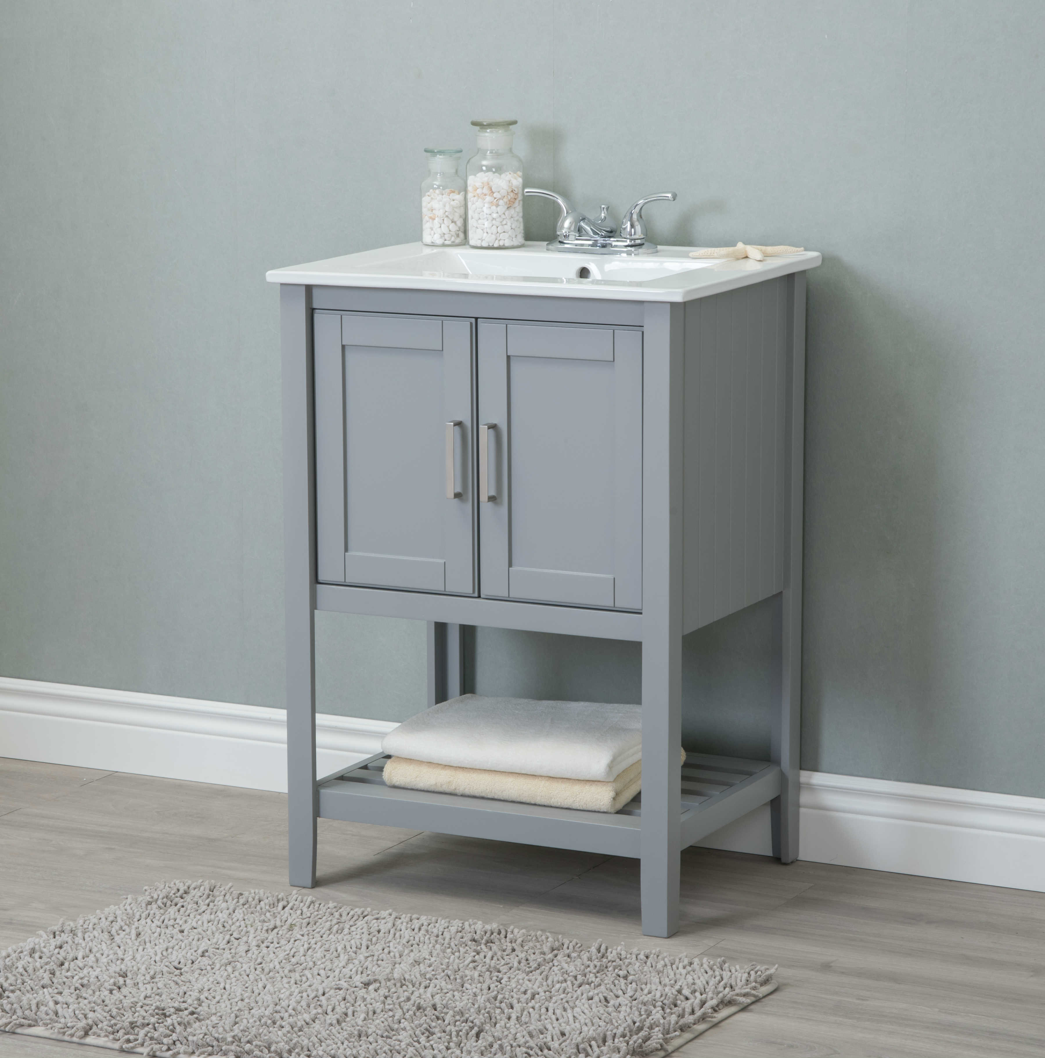Dark Grey Bathroom Vanity Wayfair Quickview Dark Espresso White Gray