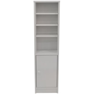 Bathroom Cabinets Shelving Wayfair Co Uk 28 5 X 109cm Free Standing Tall Bathroom Cabinet