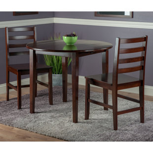 60 Inch Drop Leaf Table Wayfair Kendall 3 Piece Drop Leaf Wood Dining Set