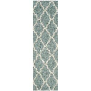 Charmain Seafoam/Ivory Area Rug