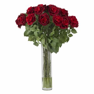 Large Rose Silk Floral Arrangements