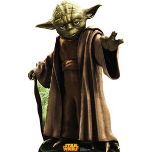 Star Wars Yoda Cardboard Standup